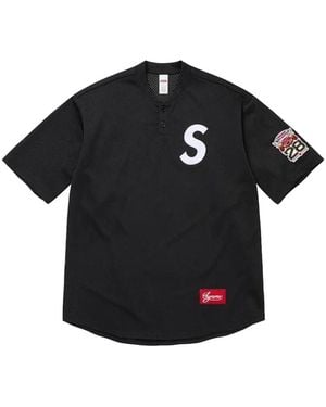 Supreme Logo-Patch T-Shirt - Black