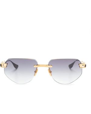 Dita Eyewear Occhiali Da Sole Grand-Imperyn Con Montatura A Giorno - Nero
