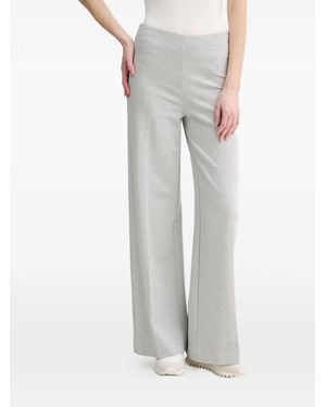 Marc O' Polo Wide-Leg Jersey Trousers - Grey