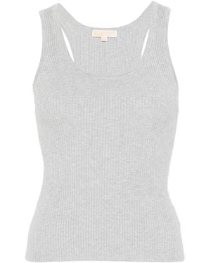 MICHAEL Michael Kors Ribbed Tank Top - White
