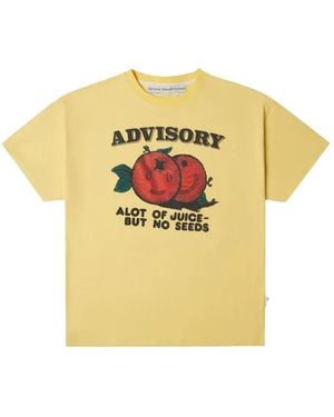 Advisory Board Crystals T-Shirt Con Stampa - Giallo