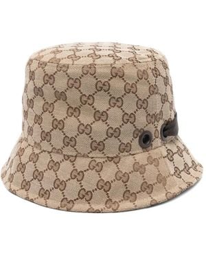 Gucci Fischerhut Mit Gg-Muster - Natur