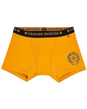 Chrome Hearts Logo-Print Boxer - Orange