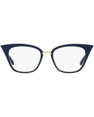 Dita Eyewear Brille Mit Ovalem Gestell - Braun