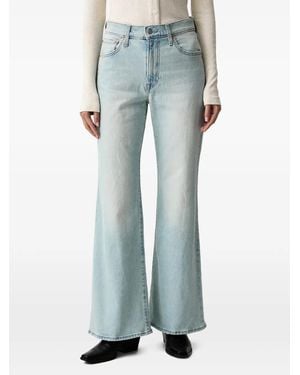 Levi's Jeans Svasati Con Effetto Sfumato - Blu