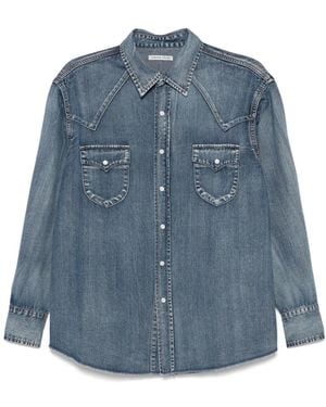 Carter Young Denim Shirt - Blue