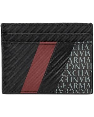ARMANI EXCHANGE Portacarte Con Logo - Nero