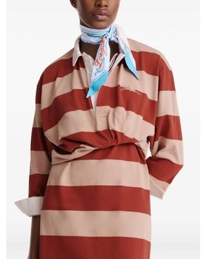 Longchamp Rubans Scarf - Red