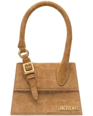 Jacquemus Le Chiquito Moyen Boucle ハンドバッグ - ホワイト