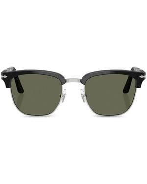 Persol Square-Frame Foldable Sunglasses - Green