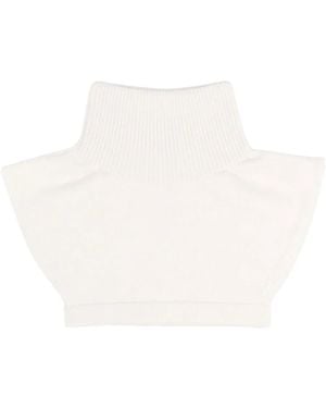 Barrie カットアウト カシミア スヌード - ホワイト