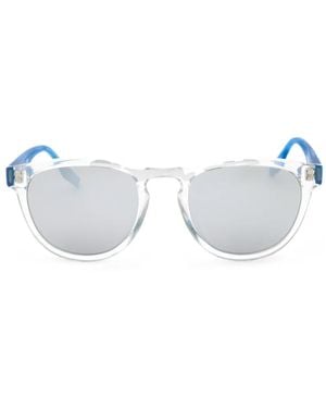 Converse Advance Round-Frame Sunglasses - White