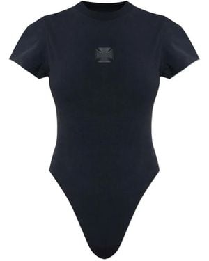 Vetements Body À Appliqués - Blue