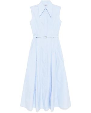 Gabriela Hearst Becca Maxi Dress - Blue