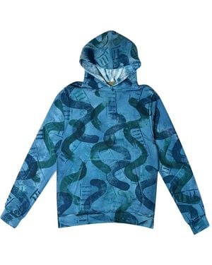 DENIM TEARS Skepta Tears Hoodie - Blue