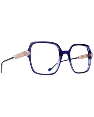 Caroline Abram Gafas Reina Con Montura Cuadrada - Blanco