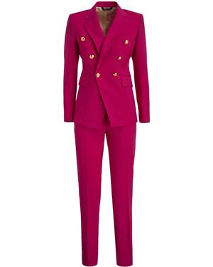 Brian Dales Completo Doppiopetto - Rosso