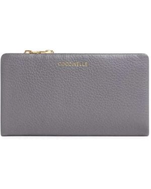 Coccinelle Large C-Me Wallet - Gray