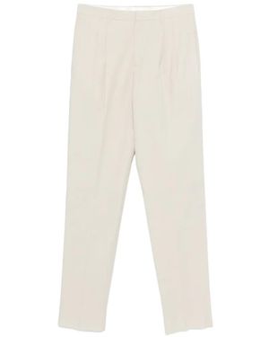Lardini Pantalon Ample À Pinces - White