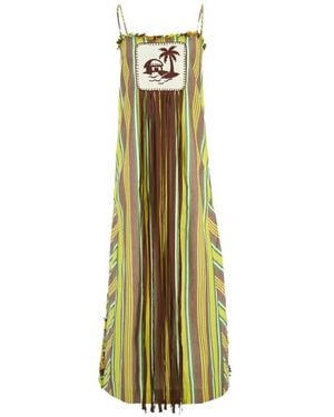 ALÉMAIS Clover Maxi Dress - White