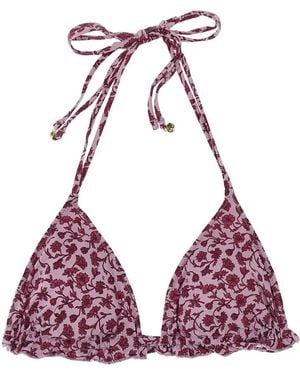 Love Stories Joy Bikini Top - Purple