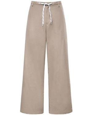 Balenciaga Drawstring-Waist Trousers - White