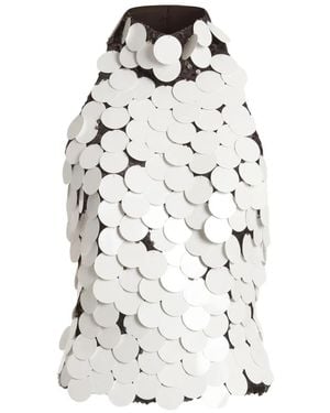 16Arlington Ula Sequin Top - White