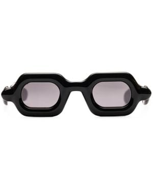Paloceras Pebble Sonnenbrille Mit Geometrischen Gestell - Schwarz