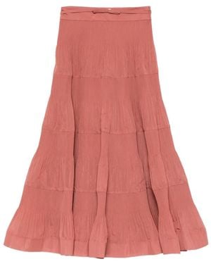 Zimmermann Gelaagde Plooirok - Roze