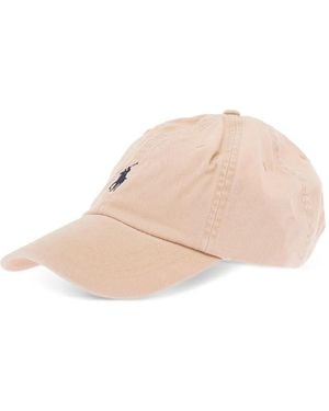 Polo Ralph Lauren Logo-Embroidered Baseball Cap - Natural