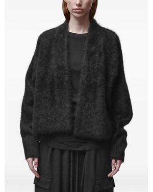 Thom Krom Cardigan En Laine De Yak - Noir