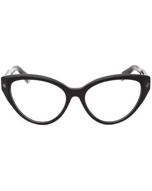 Philipp Plein Cat-Eye Frame Glasses - Black