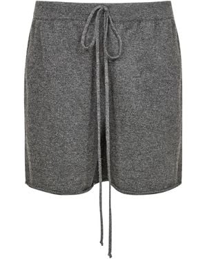 Maison Margiela Four-Stitch Shorts - Grey