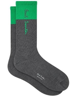 Paul Smith Socken Aus Baumwolle - Grau