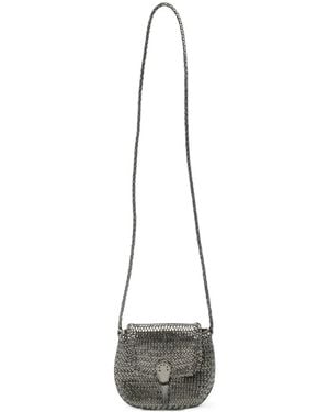 Dragon Diffusion Mini City Cross Body Bag - White