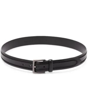 Orciani Monaco Leather Belt - Black