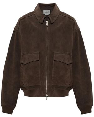 Agolde Chaqueta Bómber Emil De Ante - Marrón