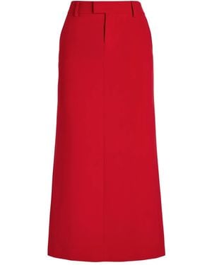 ARMARIUM Loren Midi Skirt - Red