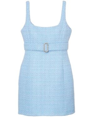 Marc Jacobs Pop J Marc Tweed Dress - Blue