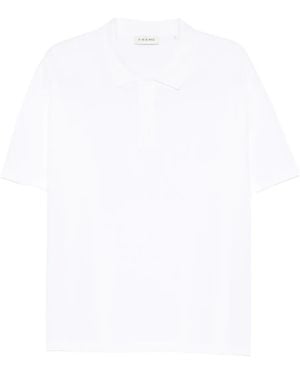 FRAME Short-Sleeve Polo Shirt - White