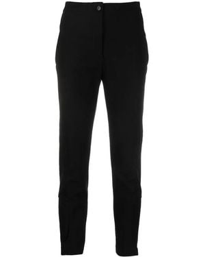 Aspesi Slim-Fit High-Waisted Pants - Black
