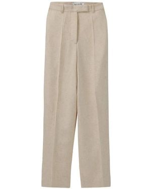 Rohe Pantalones De Vestir Ted - Neutro