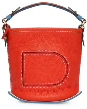 Delvaux Borsa A Secchiello Pin D - Rosso