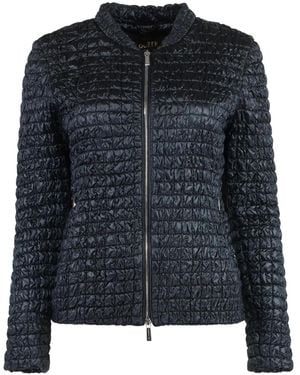 Moorer Anusca Quilted Zip-Front Puffer Jacket - Black