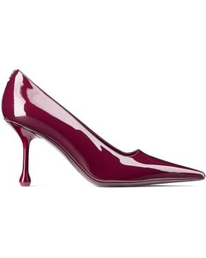 Jimmy Choo 80 Mm Ixia Pumps - Paars