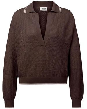 DRYKORN Polo Jorgia De Punto Estilo Polo - Marrón
