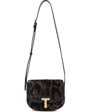 Tom Ford T Logo Tote Bag - White