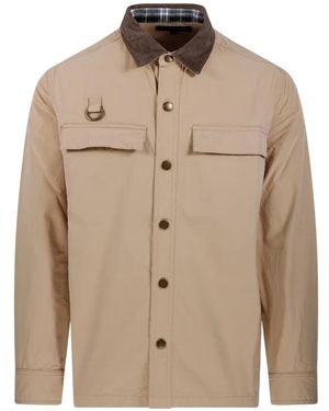 Barbour Spey Relaxed-Fit Overshirt - Natural
