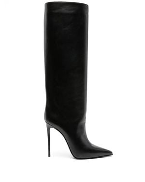 Le Silla Eva 120Mm Knee-Length Leather Boots - Black
