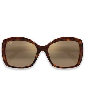 Maui Jim Cat-eye Frame Sunglasses - Brown